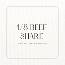 Load image into Gallery viewer, Pre Cut 1/8th Beef
