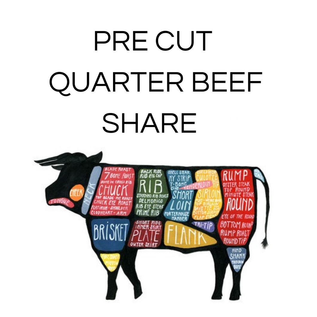 PRE CUT QUARTER BEEF SHARE
